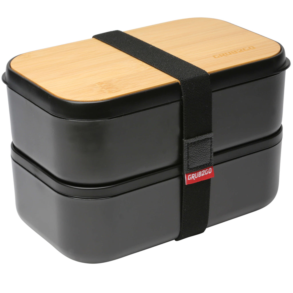 Umami Bento Box Adult Lunch Box with Utensils 40 oz Large All-in